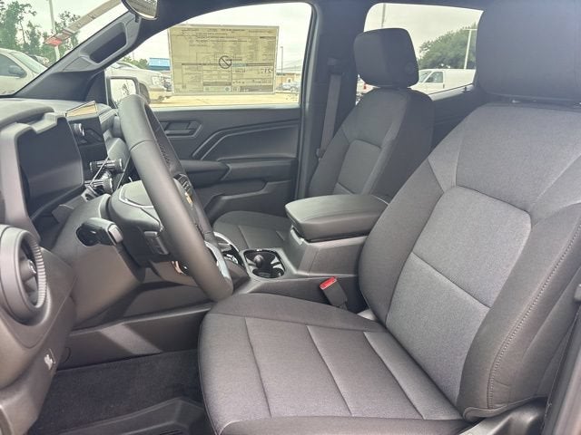 2026 Chevrolet Colorado WT in Black — front three-quarter view